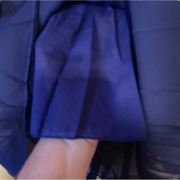 Girl Blue Formal Size 4 - Picture 8 of 10